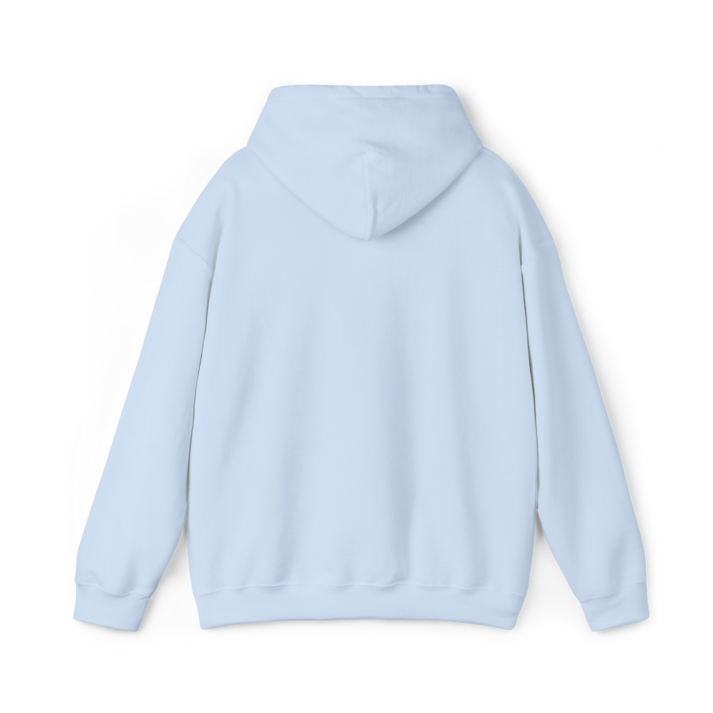 Sunshine-Hoodie Hellblau – Rückansicht