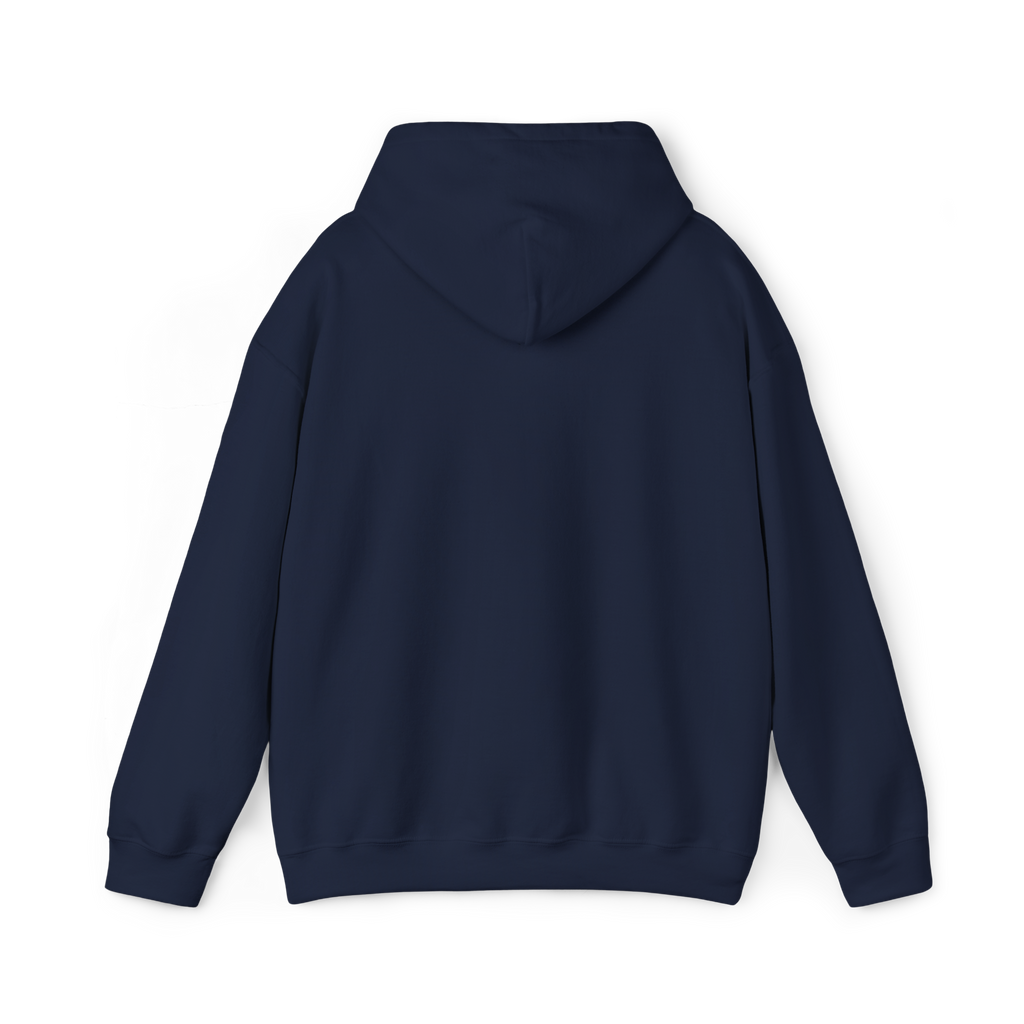 Sunshine-Hoodie Navy – Rückansicht