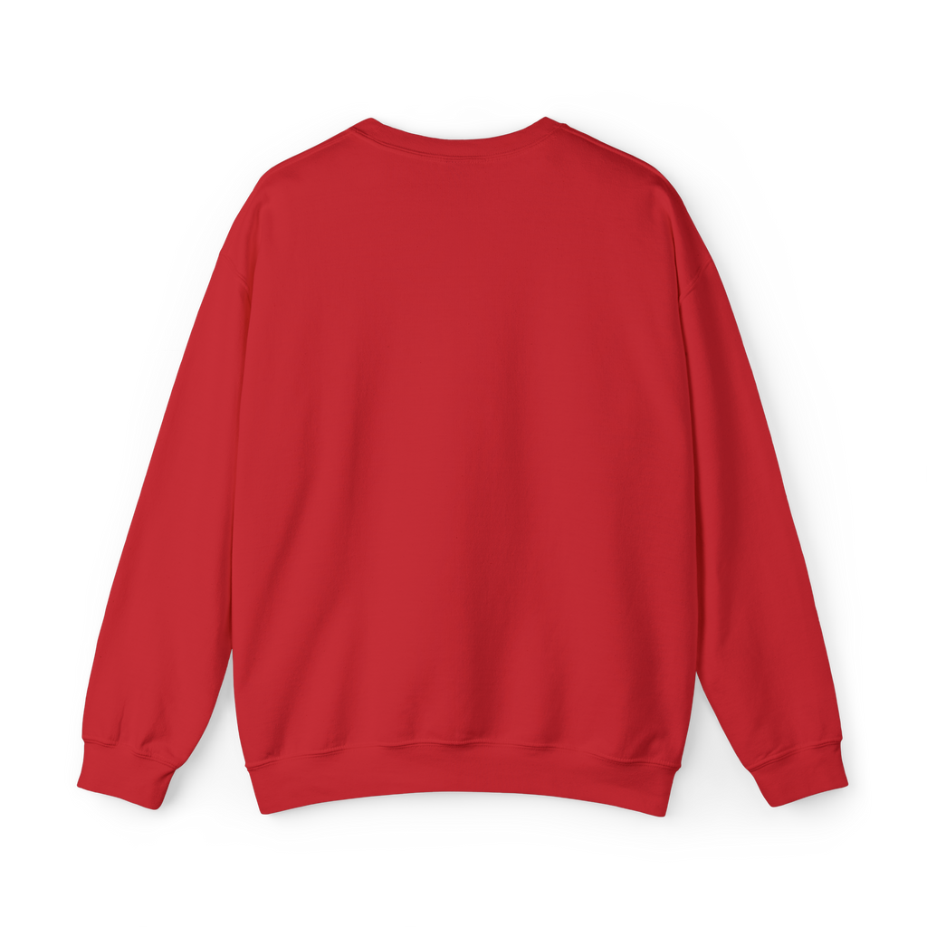 Sunshine Sweatshirt – Rot, Crewneck mit Stick