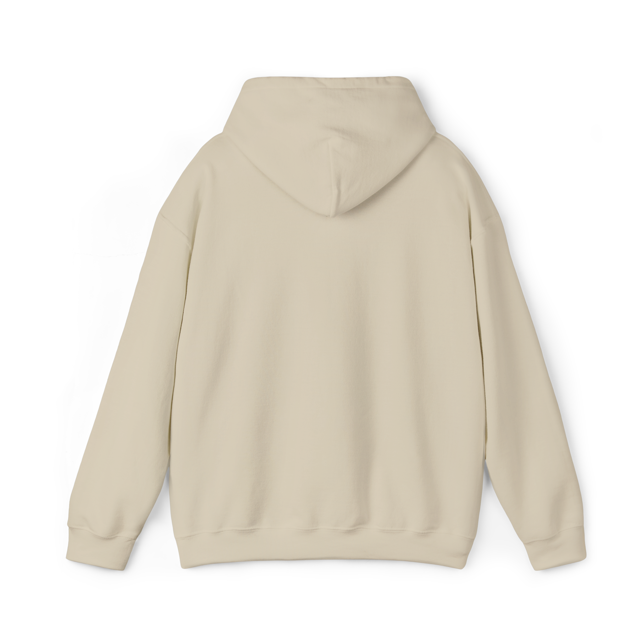 Sunshine-Hoodie Sand – Rückansicht