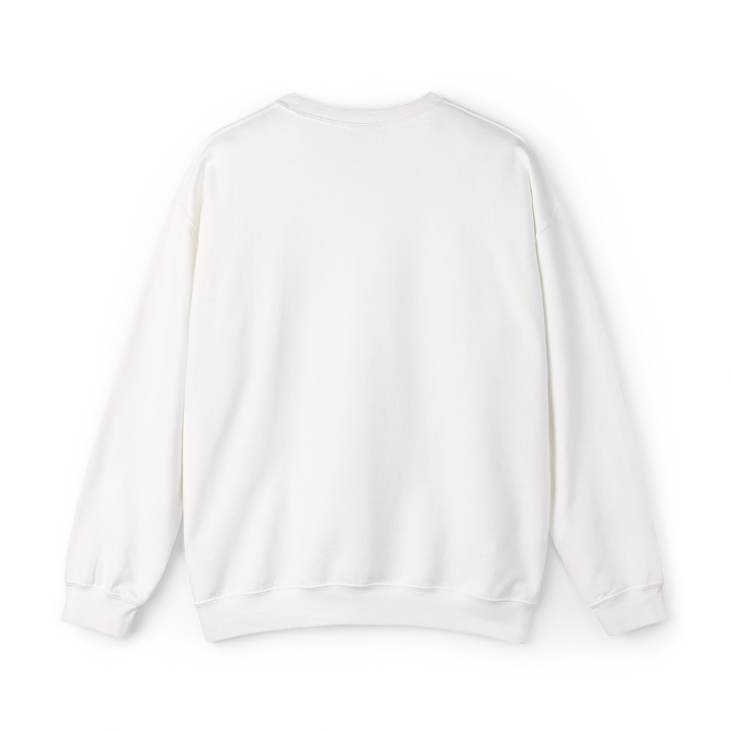 Sunshine Sweatshirt – Weiß, Crewneck mit Stick