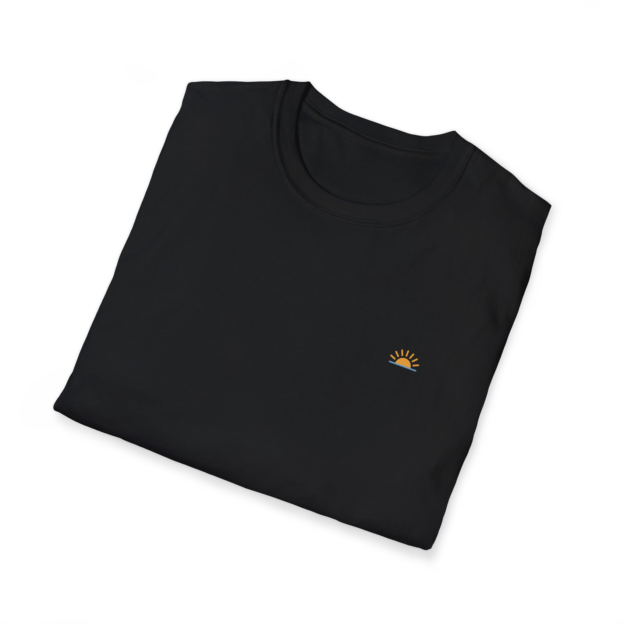 Sunshineshirt druck Schwarz