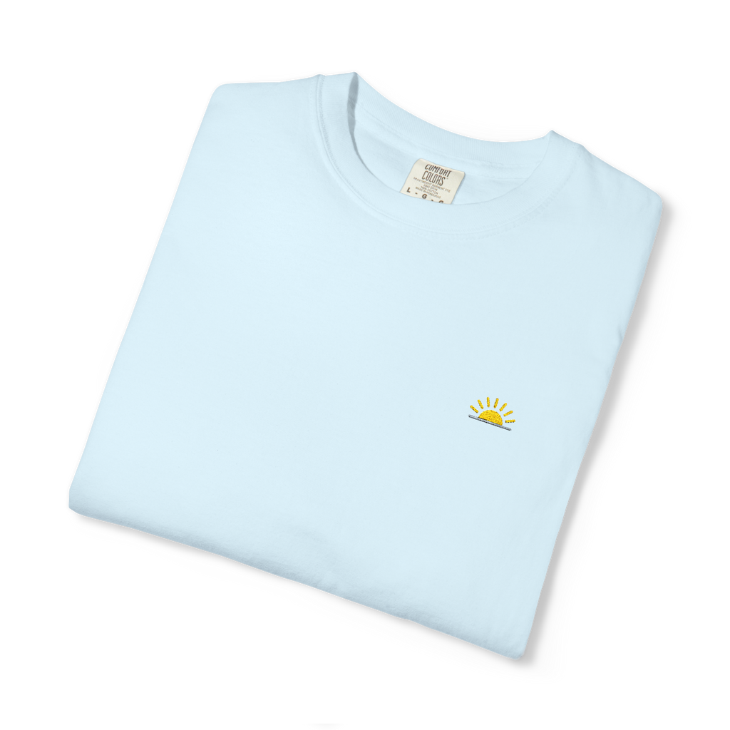 Sunshineshirt – Baby Blau, T-Shirt mit Stick