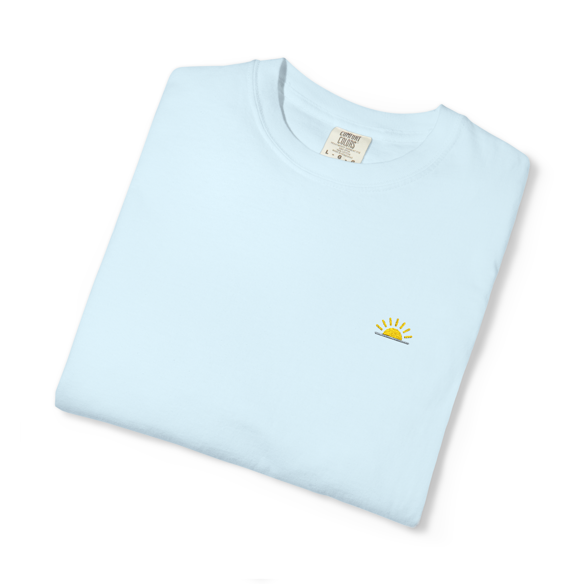 Sunshineshirt – Baby Blau, T-Shirt mit Stick