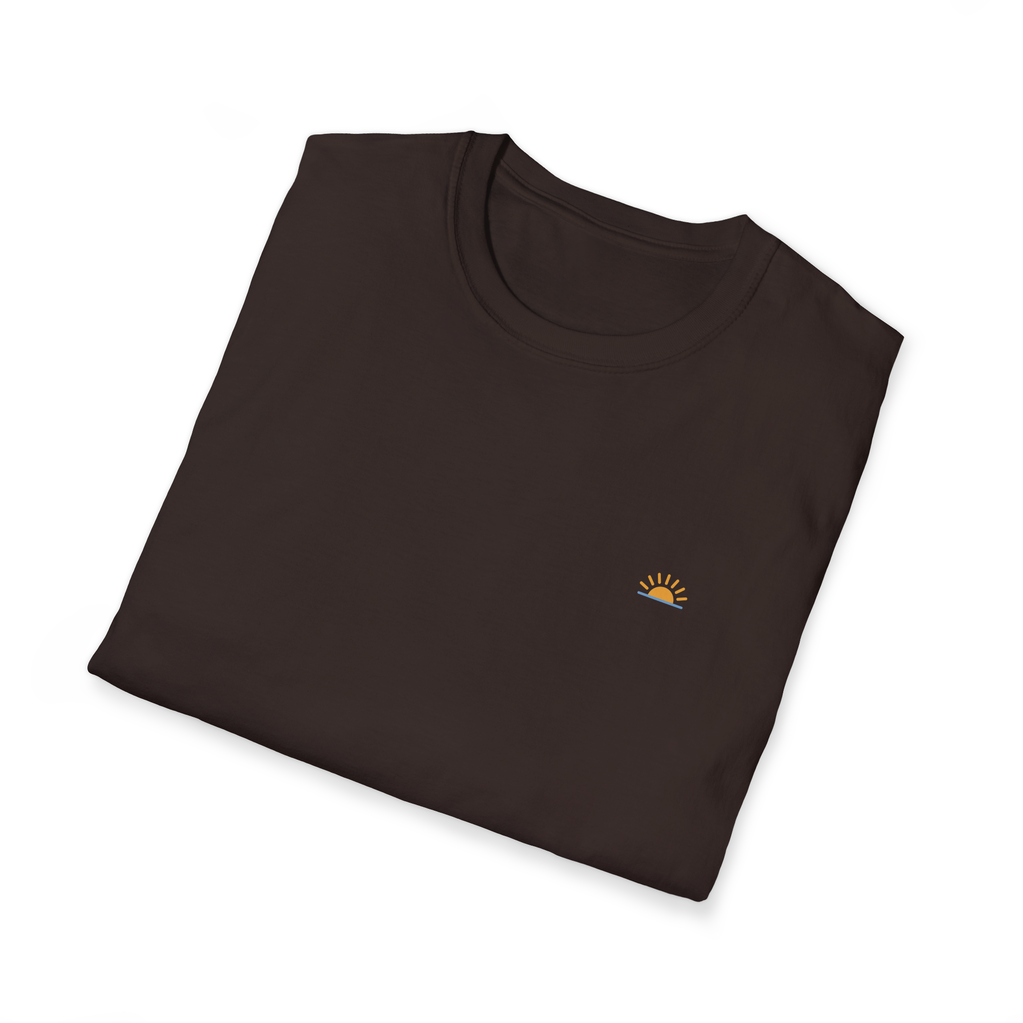 Sunshineshirt druck Dark Chocolate