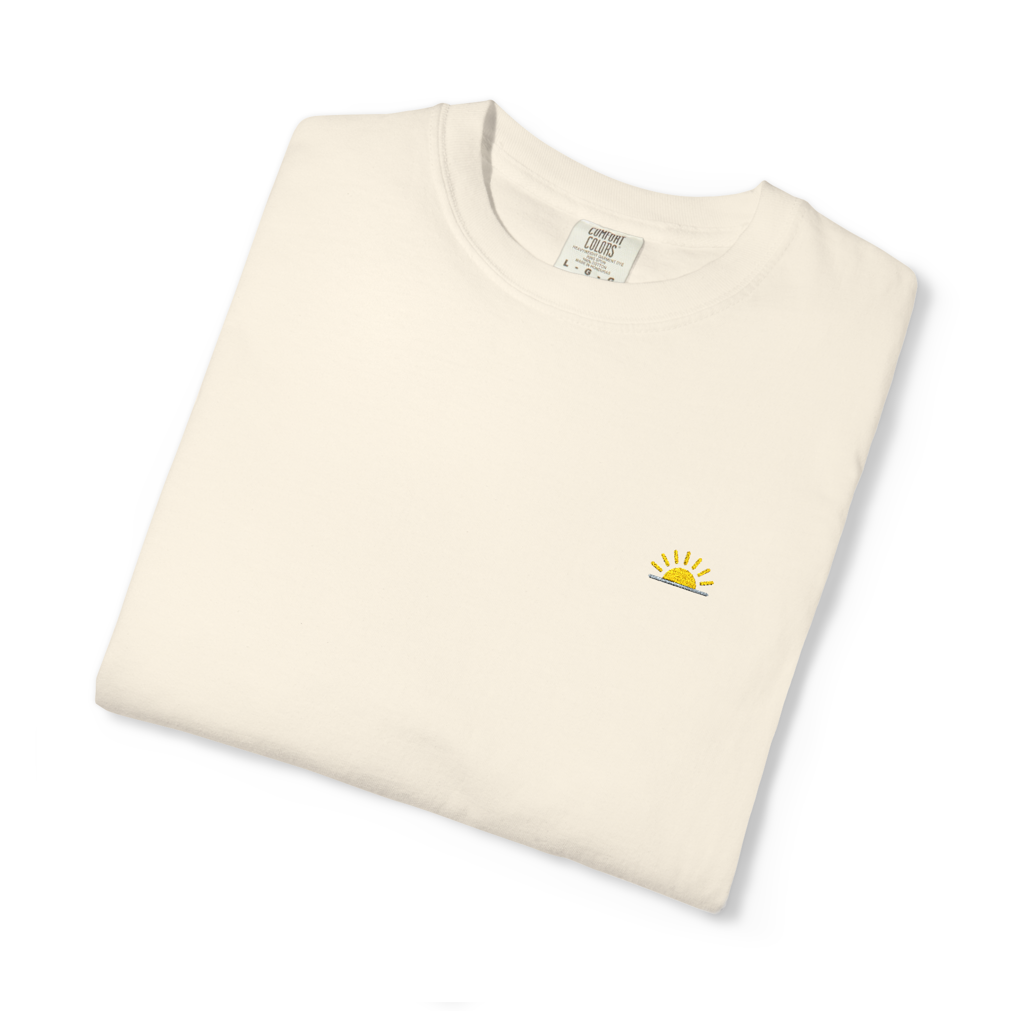 Sunshineshirt – Ivory, T-Shirt mit Stick