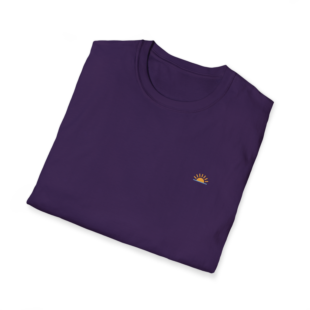 Sunshineshirt druck Lila