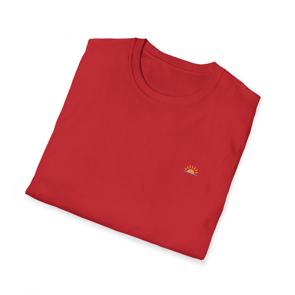 Sunshineshirt druck Rot