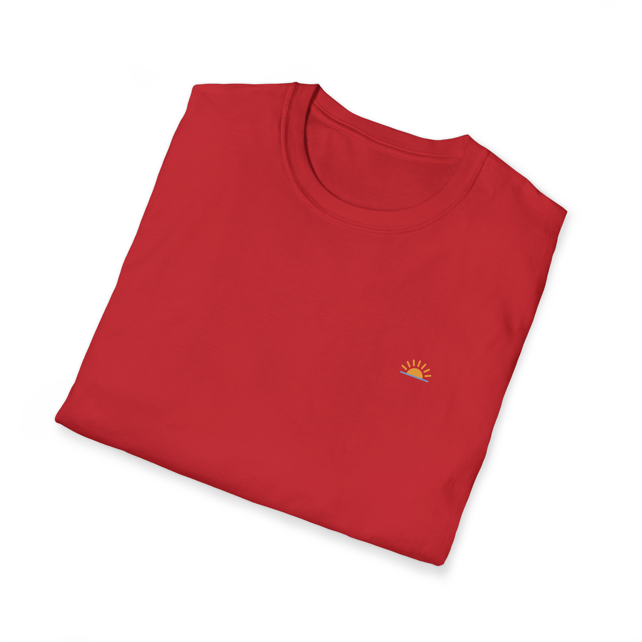 Sunshineshirt druck Rot
