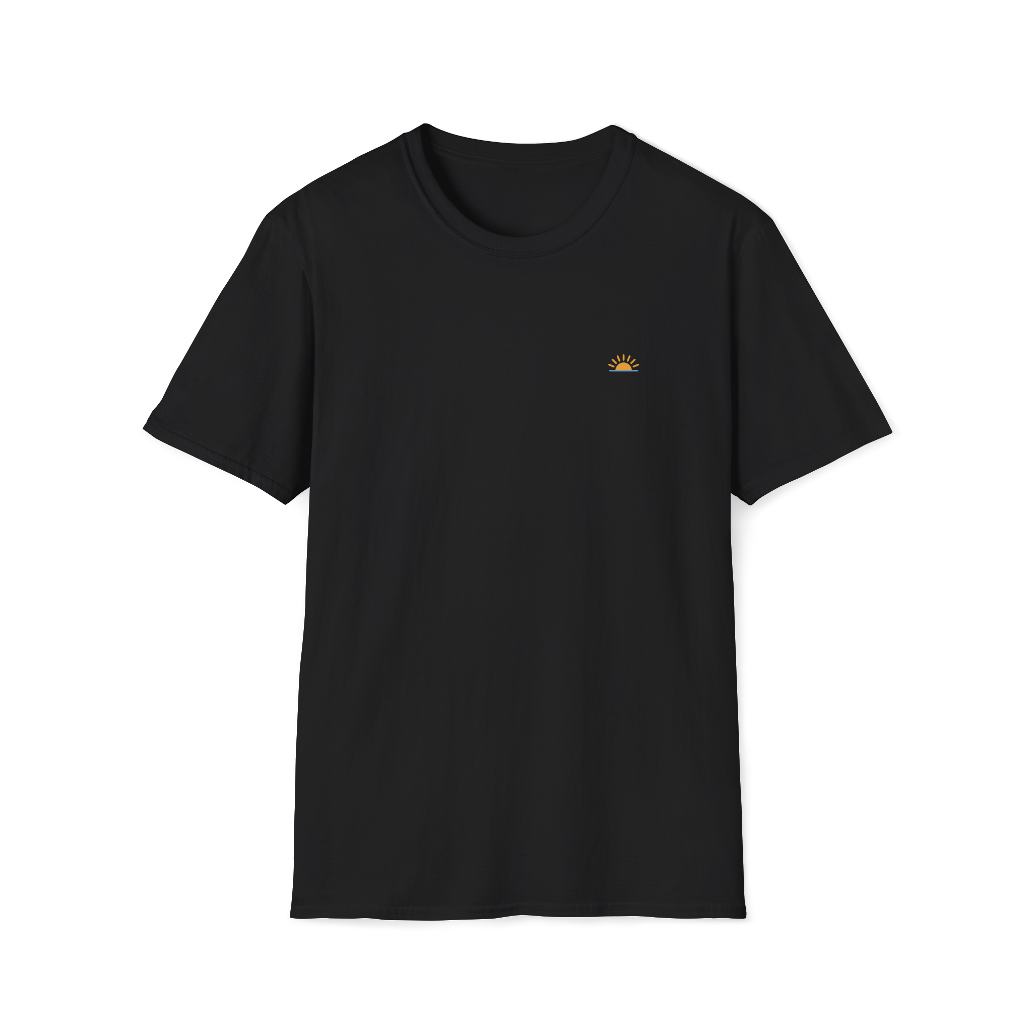 Sunshineshirt druck Schwarz