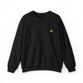 Sunshine Sweatshirt – Schwarz, Crewneck mit Stick