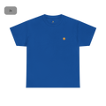 Sunshine-Shirt Dunkelblau Doppelpack – Frontalansicht mit Sonnenlogo