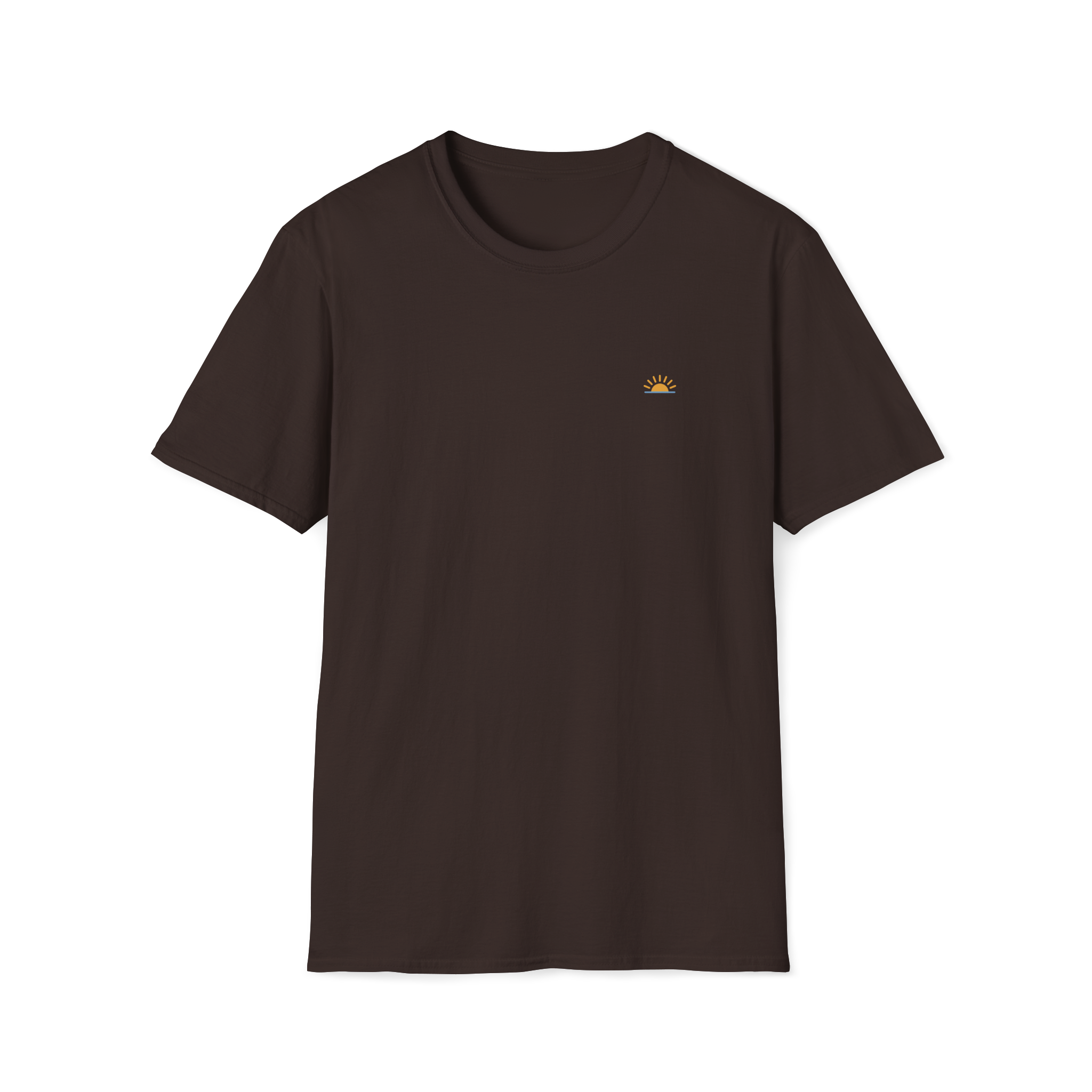 Sunshineshirt druck Dark Chocolate