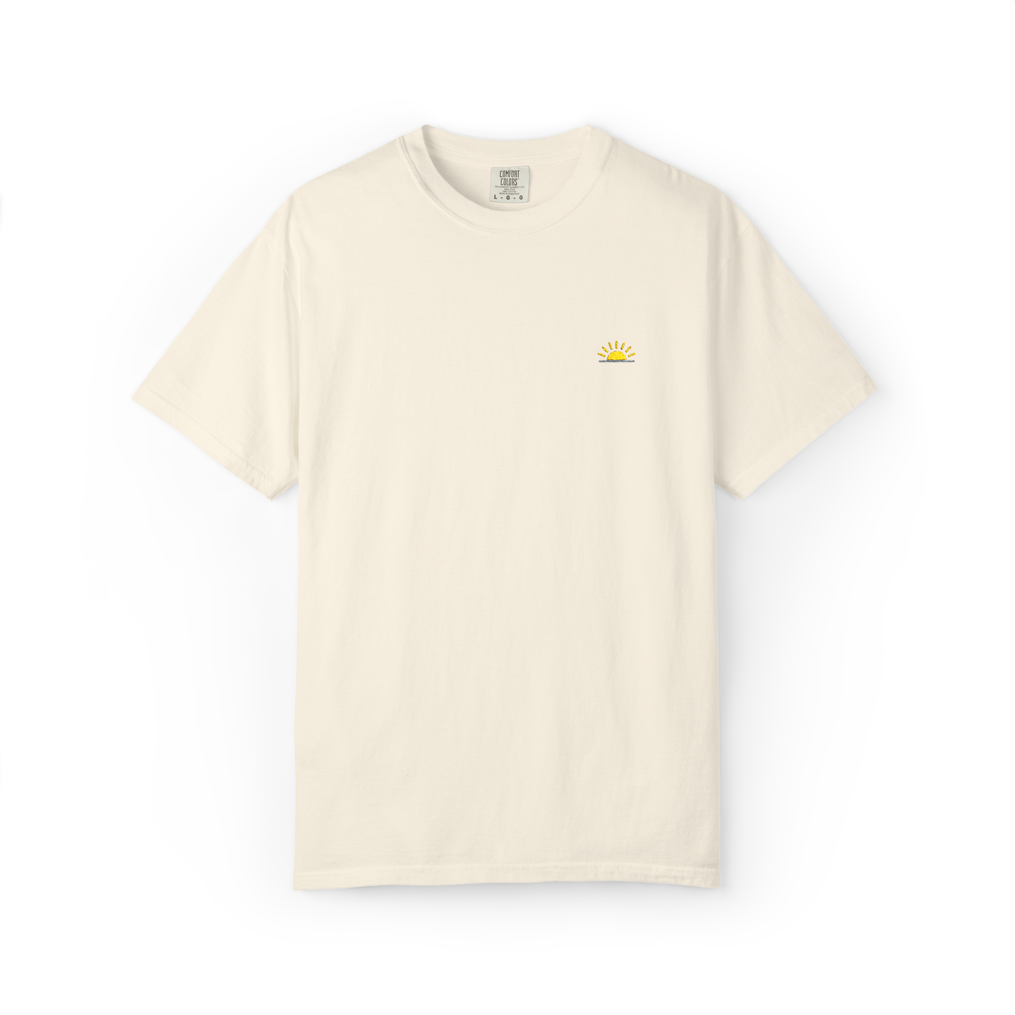 Sunshineshirt – Ivory, T-Shirt mit Stick