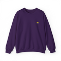 Sunshine Sweatshirt – Lila, Crewneck mit Stick