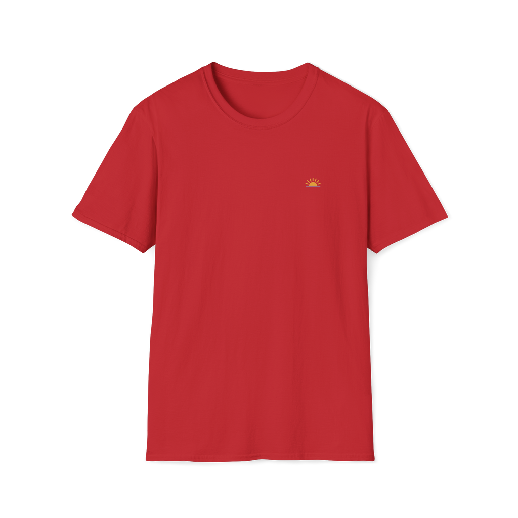 Sunshineshirt druck Rot