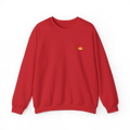 Sunshine Sweatshirt – Rot, Crewneck mit Stick