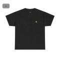 Sunshine-Shirt Black Doppelpack – Frontalansicht mit Sonnenlogo