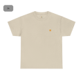 Sunshine-Shirt Sand Doppelpack – Frontalansicht mit Sonnenlogo
