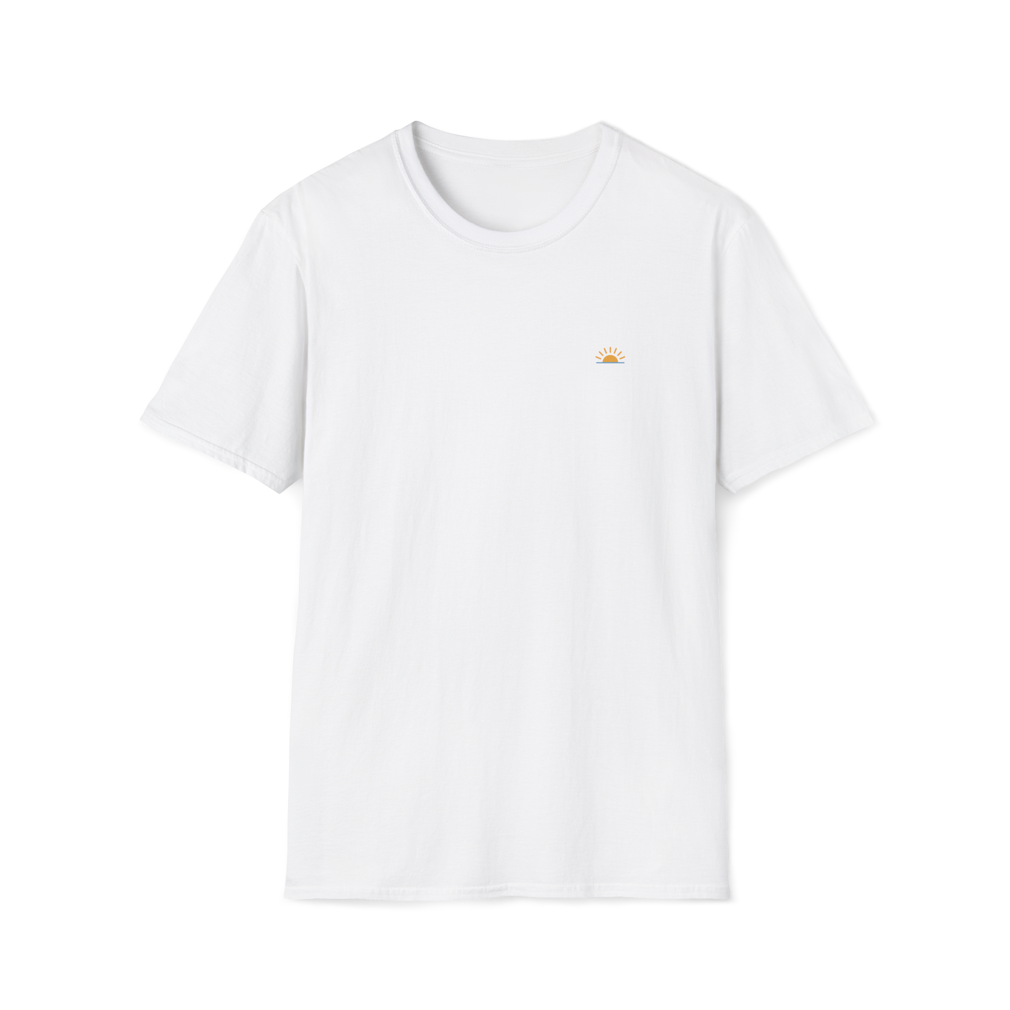 Sunshineshirt druck Weiß