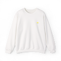 Sunshine Sweatshirt – Weiß, Crewneck mit Stick